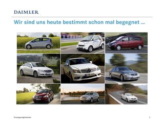 Wir sind uns heute bestimmt schon mal begegnet …




Einstiegsmöglichkeiten                             2
 