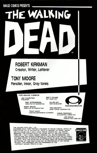 The Walking Dead - Comic No 2