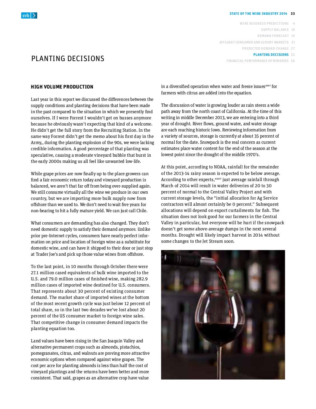 SVB 2014 State of the Wine Industry Report