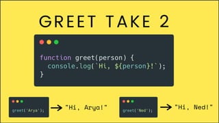 GREET TAKE 2
"Hi, Arya!" "Hi, Ned!"
 
