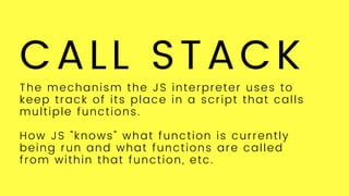 Understanding the JavaScript Call Stack and Asynchronous Programming | PDF