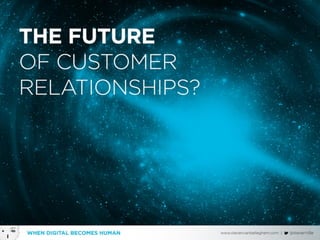 When Digital becomes Human