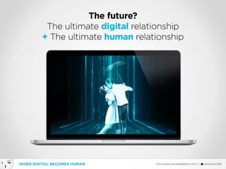 When Digital becomes Human