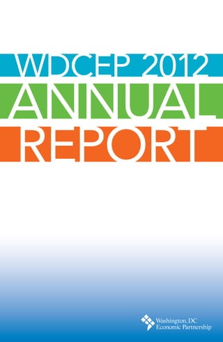 WDCEP 2012
ANNUAL
REPORT
 