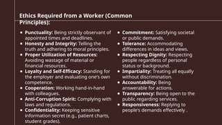 Professional Ethics presentation for a group work | PPTX