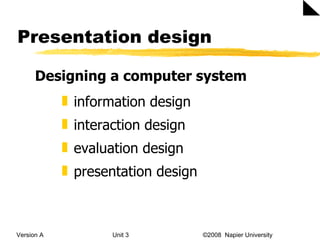 Week 3 - A Presentation Visual Components | PPT