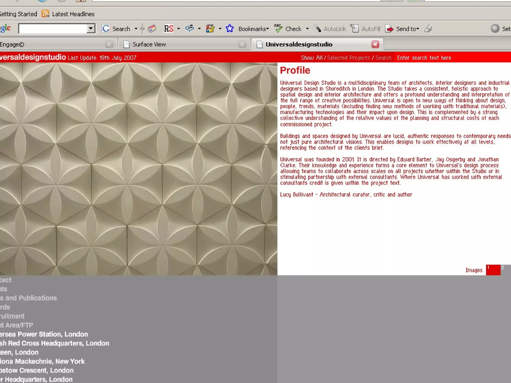 Shape and texture  Version A Unit 10   &copy;2008  Napier University  
