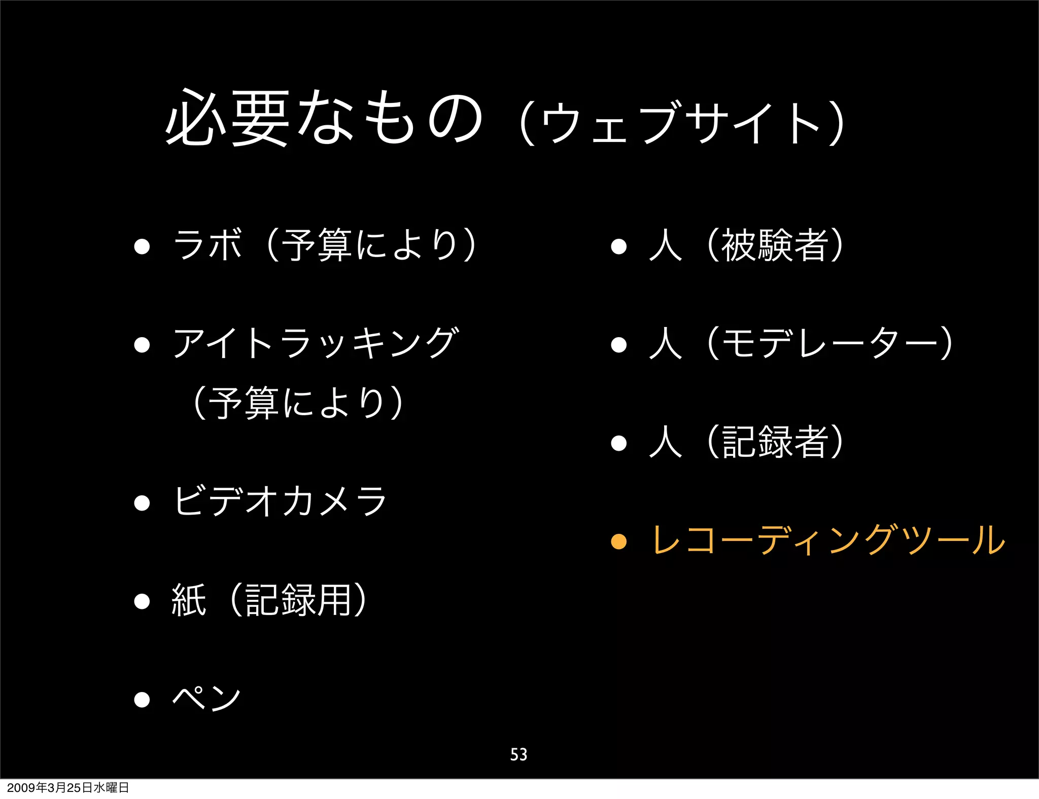 WDE09 The usability for Japan and overseas