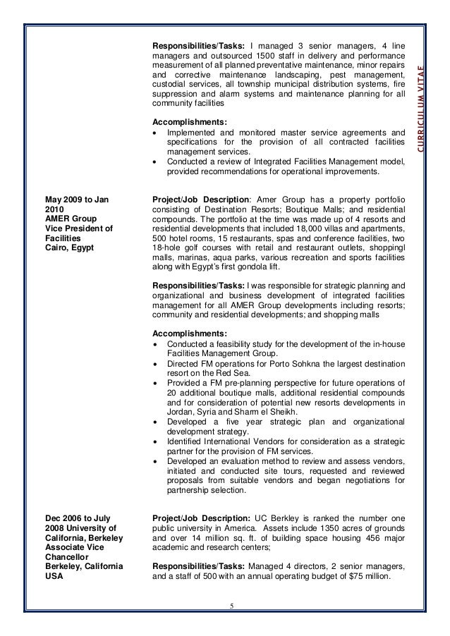 wiilliam david hewson cv aug 15