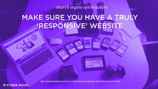 27
ORGANIC LINK STRATEGIES
ARE HIGHLY EFFECTIVE
Search engine optimisation
Backlinks remain one of the biggest SEO ranking factors
Good links are ones that are relevant and authoritative
Think about how your PR eﬀorts can help in this respect
Be careful of dodgy link strategies and toxic links
 