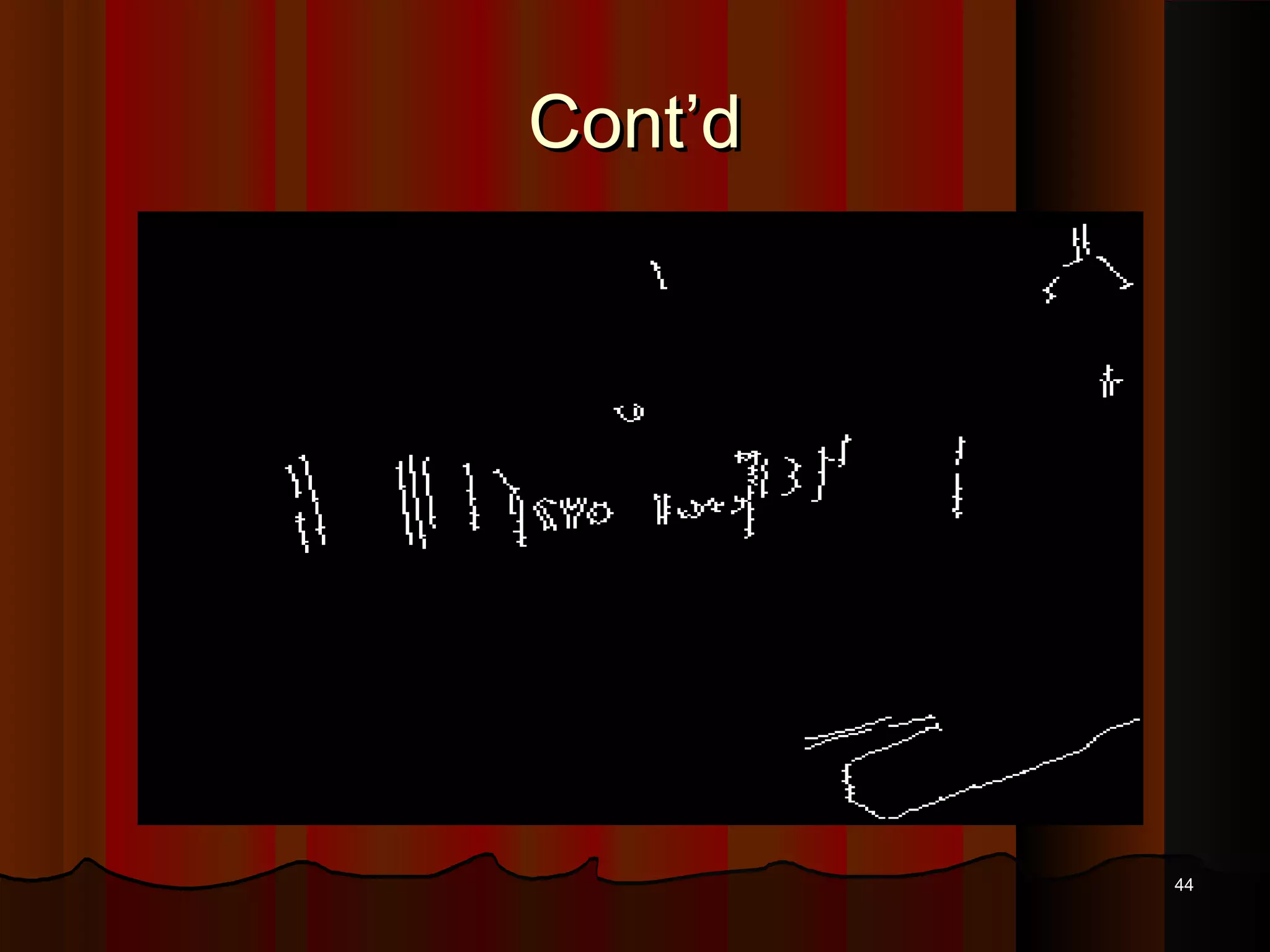 Cont’dCont’d
4444
 