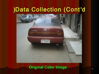 1313
Data Collection (ContData Collection (Cont’’dd((
Original Color Image
 