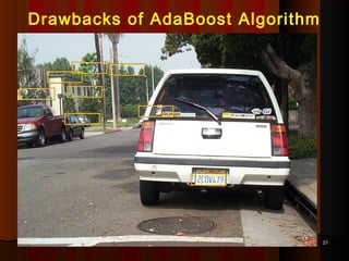 2121
Drawbacks of AdaBoost Algorithm
 