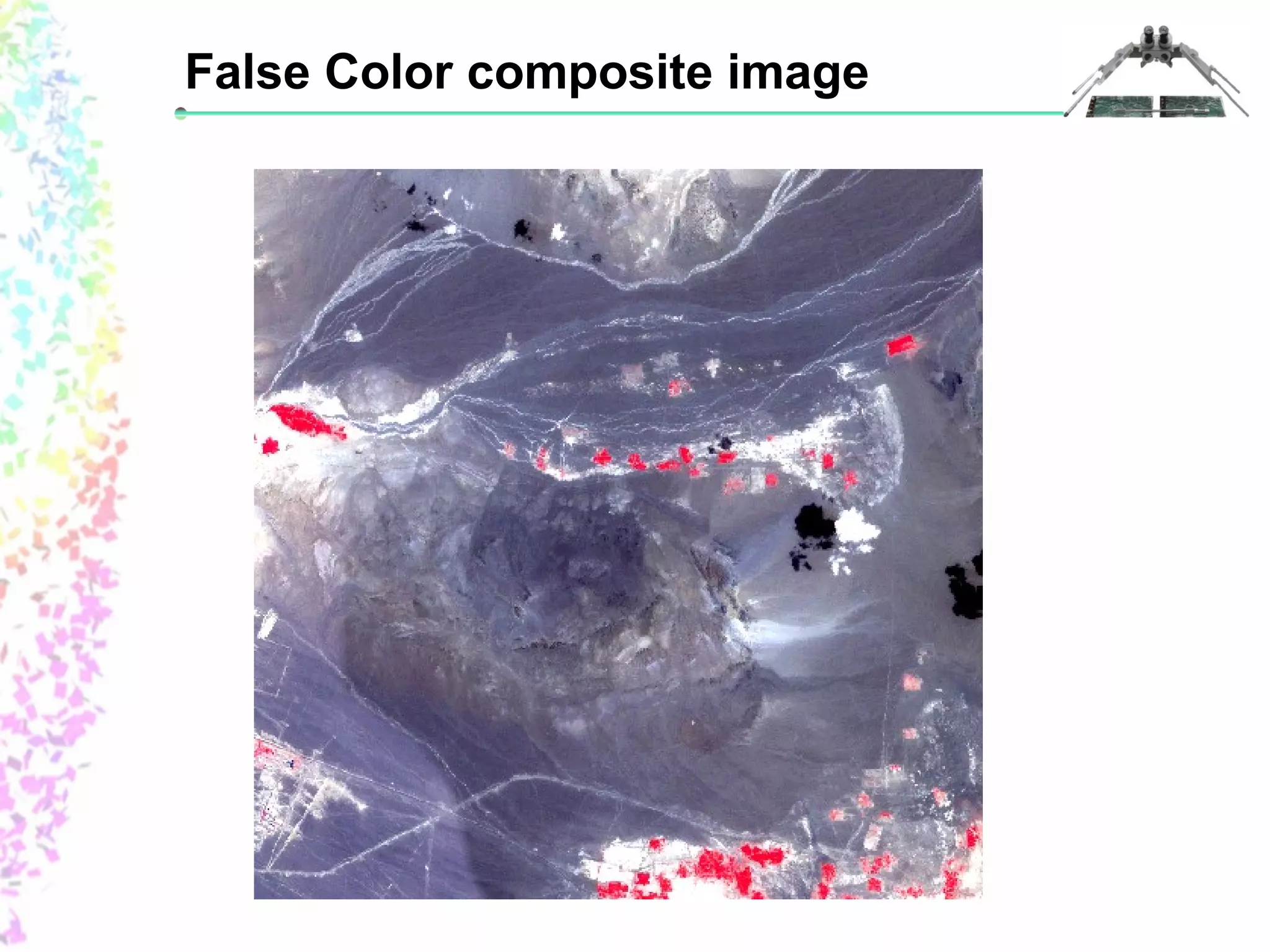False Color composite image 
 