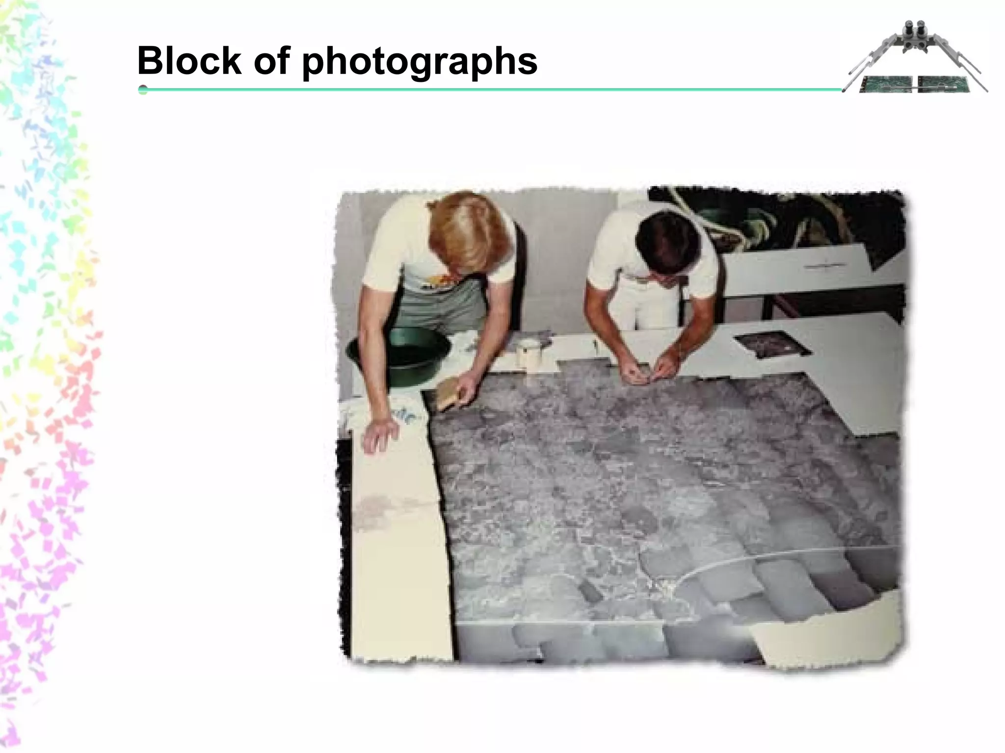 Block of photographs 
 