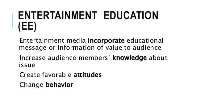 Entertainment Education
