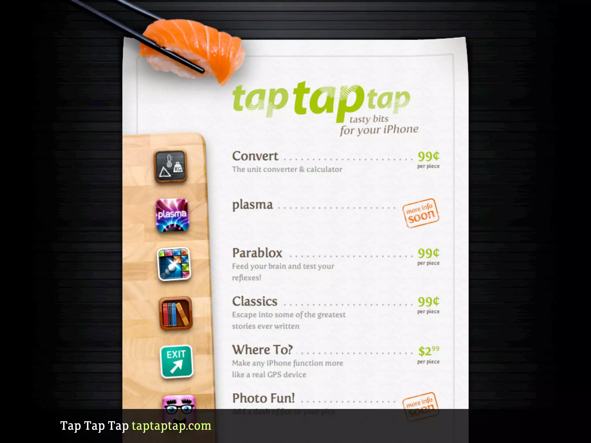 Tap Tap Tap taptaptap.com
 