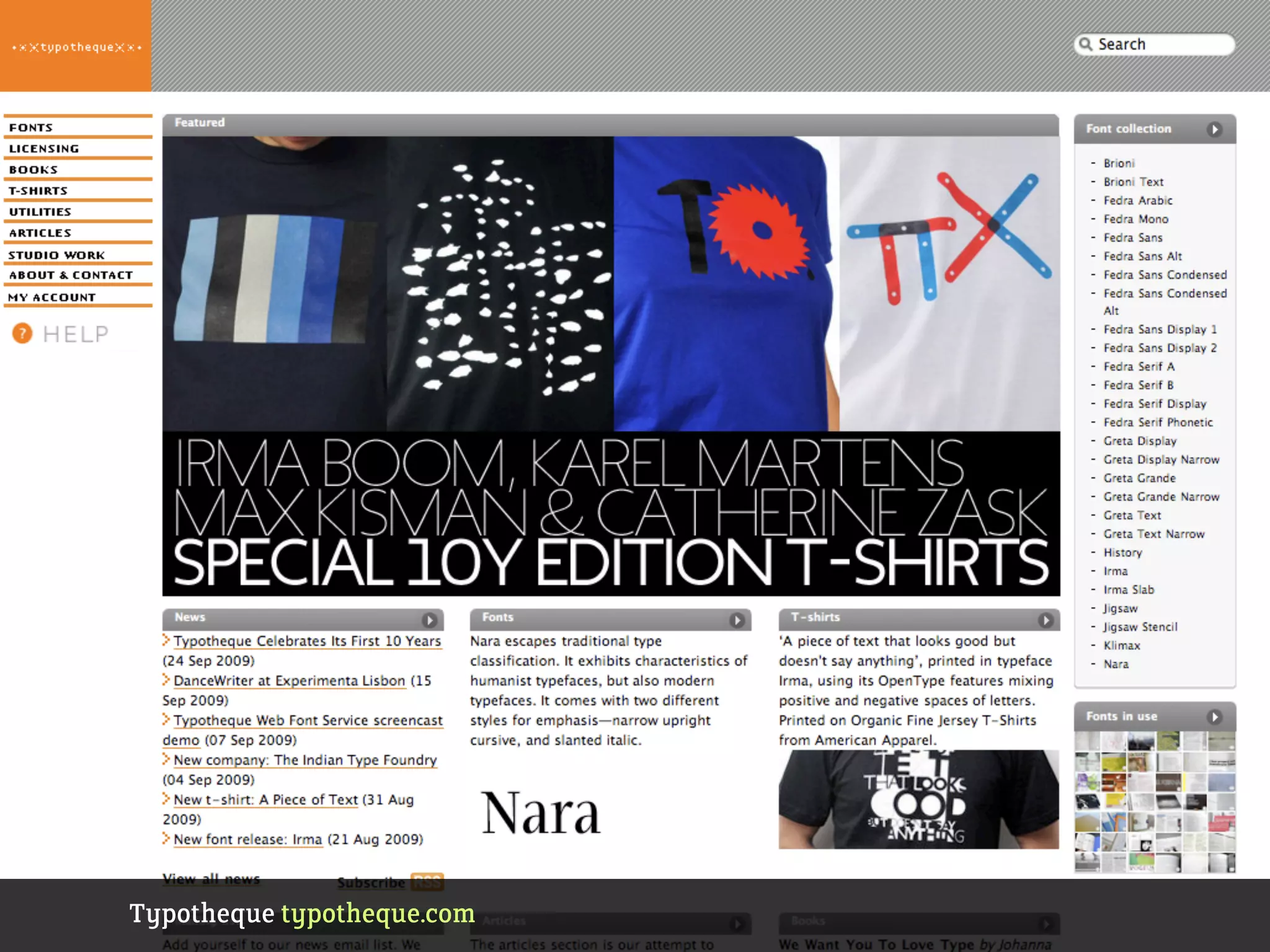 Typotheque typotheque.com
 