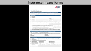 Insurance means forms
 