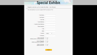 Special Exhibit
 