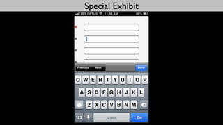 Special Exhibit
 