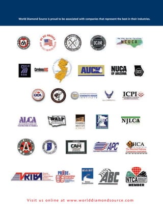 World Diamond Source is proud to be associated with companies that represent the best in their industries.




      Visit us online at www.worlddiamondsource.com
 
