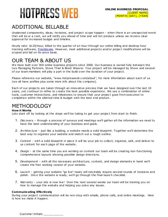 business idea template for proposal