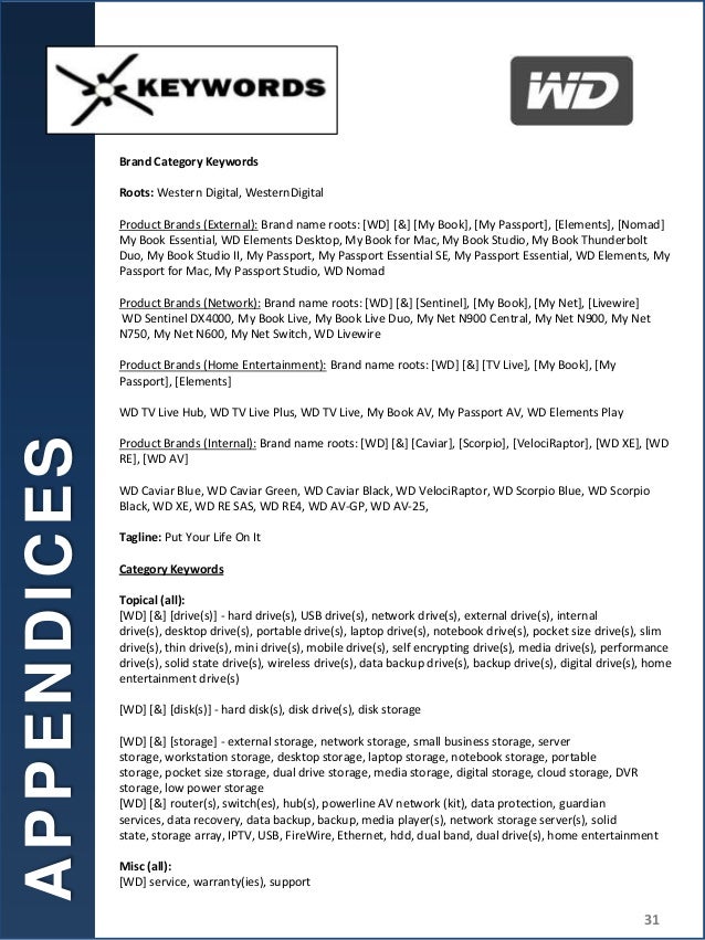 Western Digital Snapshot
