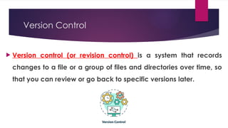 Comprehensive Introduction to Version Control and Git for Web ...