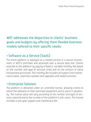 WDT Brochure