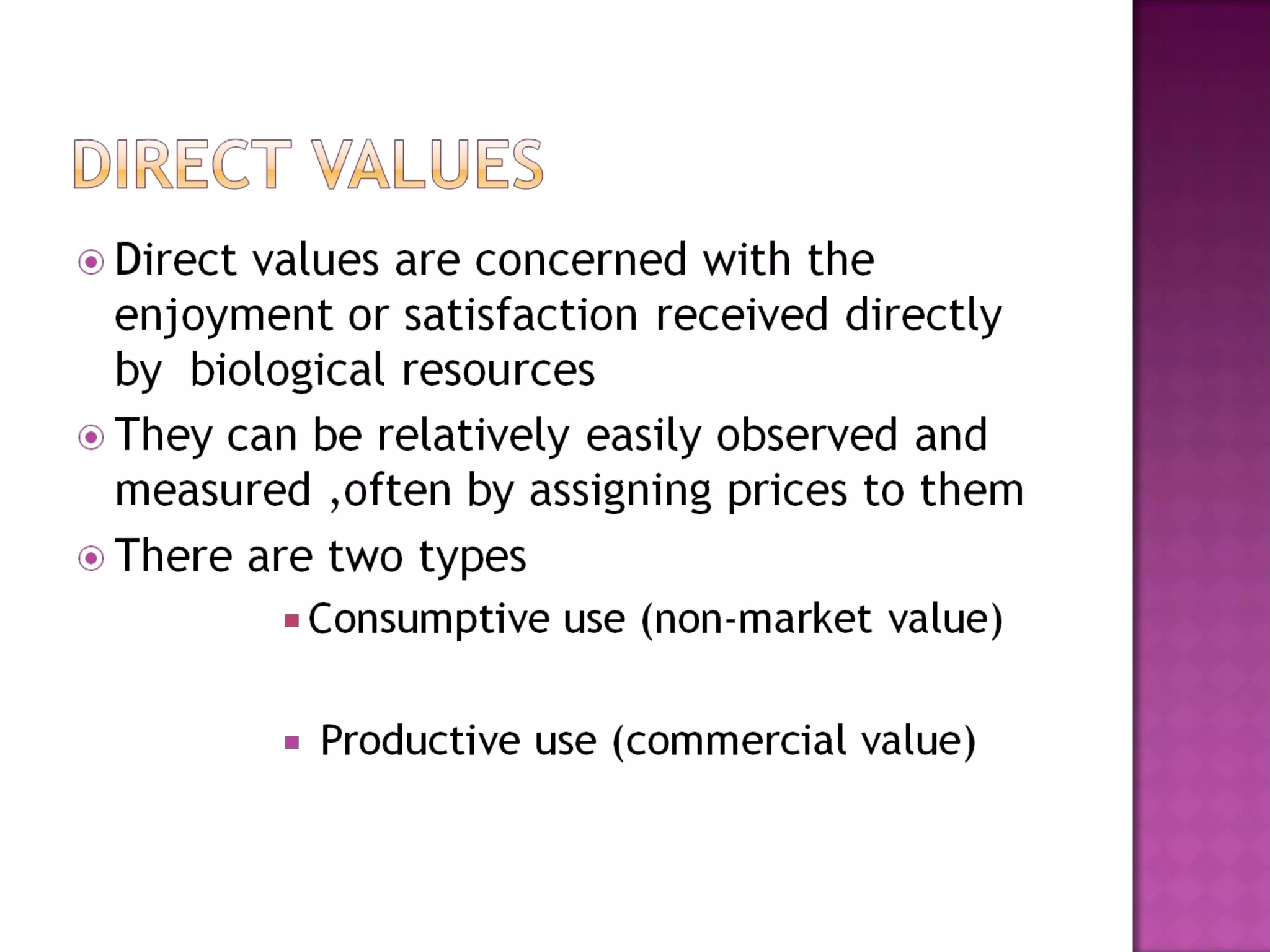 value of biodiversity | PPT