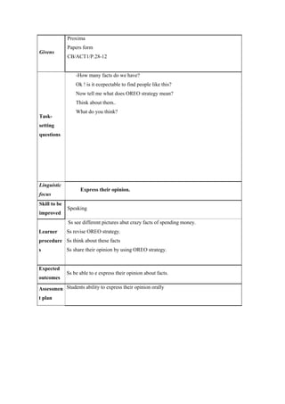 Lesson plan 20 | PDF