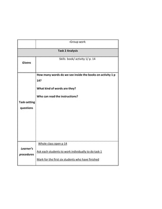 Lesson plan 20 | PDF