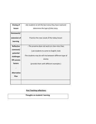 Lesson plan 20 | PDF