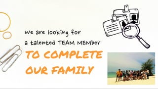 We are Recruiting !!!