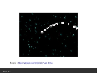 Devcon #6 –
Source : https://github.com/hellosct1/wab-demo
 