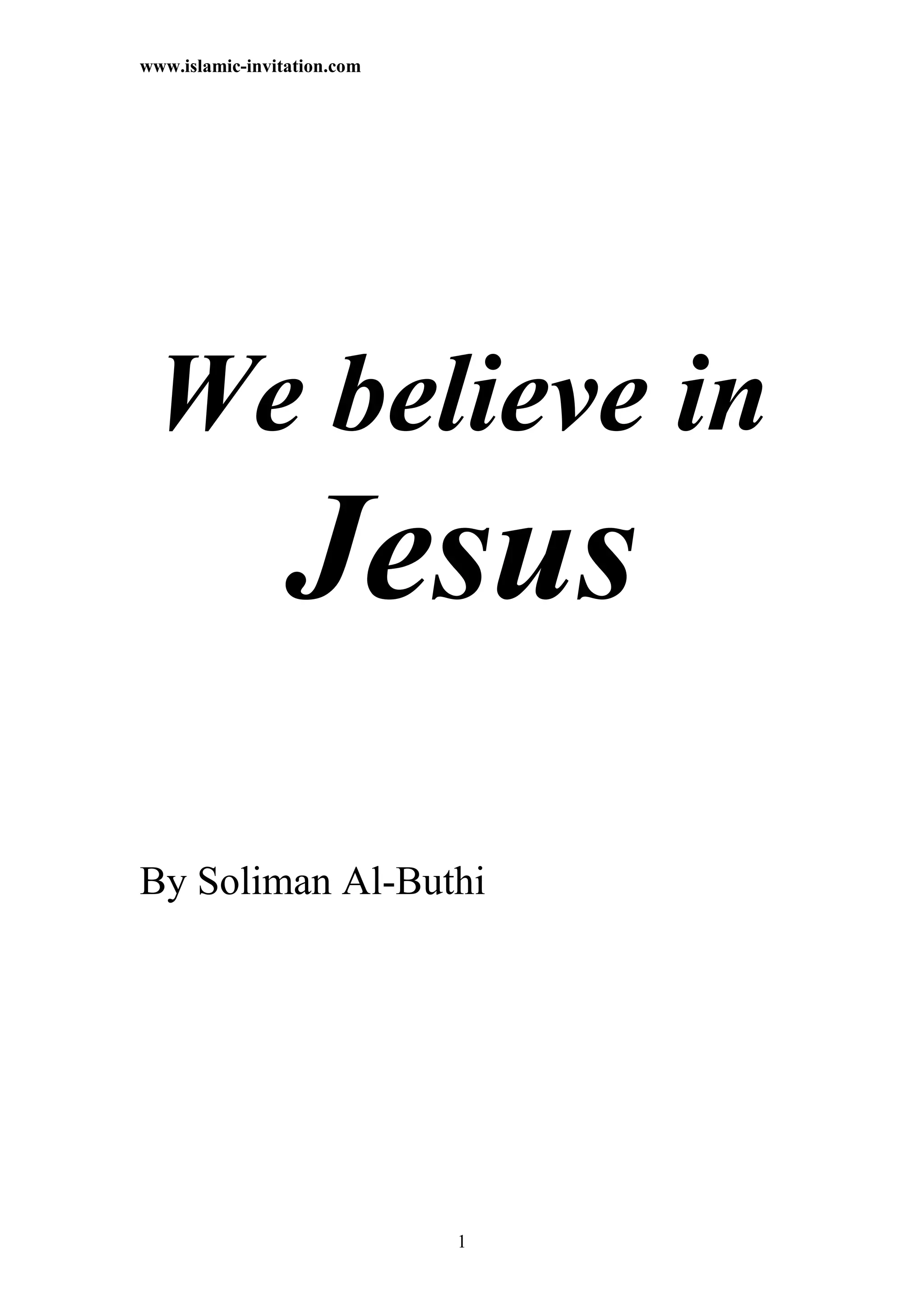 We Believe In Jesus PDF we-believe-in-jesus-pdf