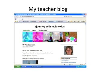 My teacher blog 
