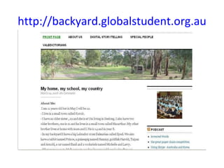 http://backyard.globalstudent.org.au 