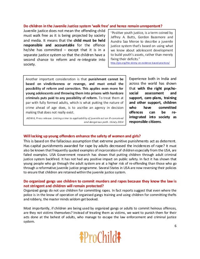 We Must Stop Juvenile (In) Justice