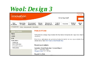 Wool: Design 3 