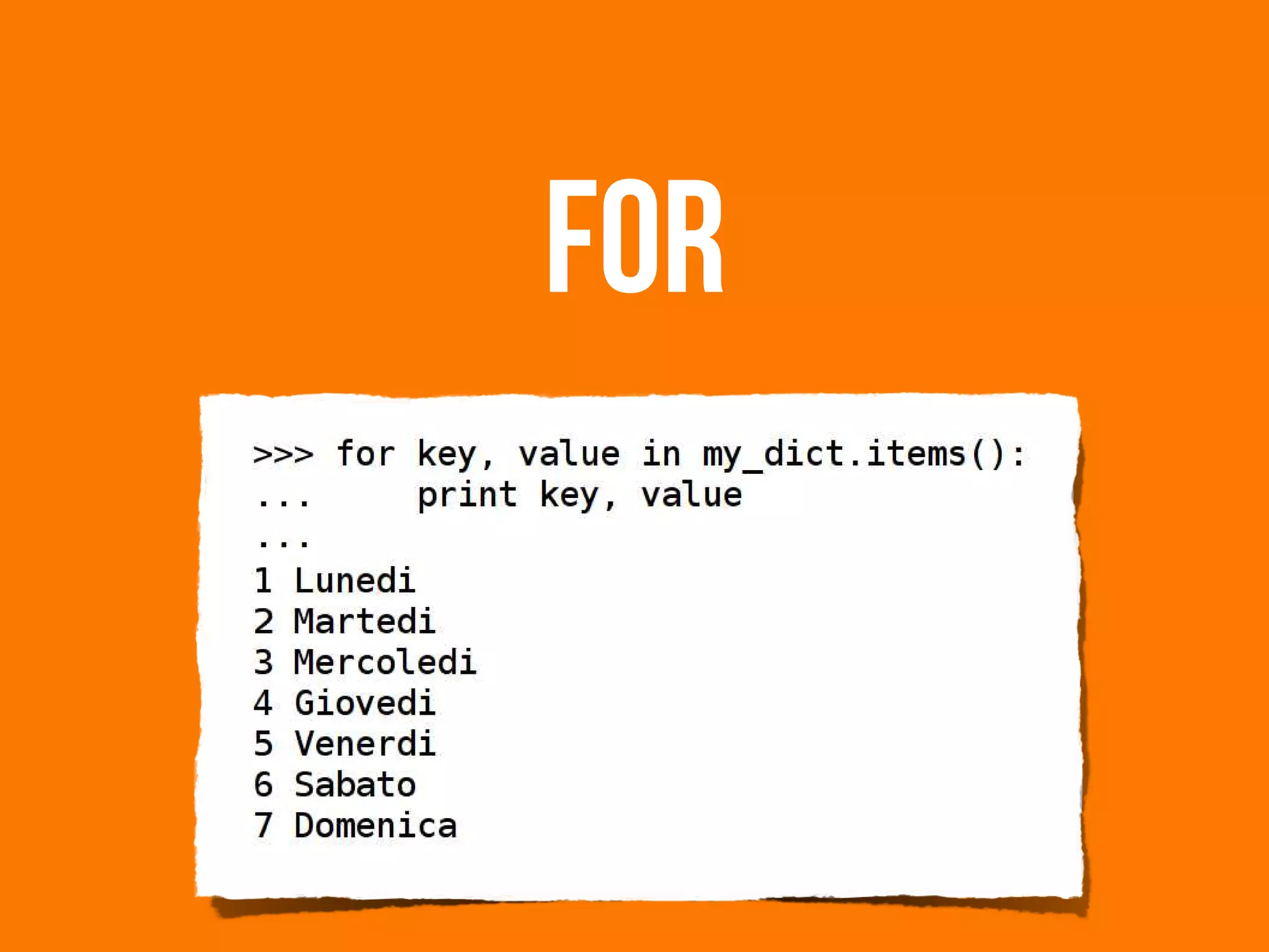 Da zero a Python in 45 minuti - Andrea Colangelo - | PPT