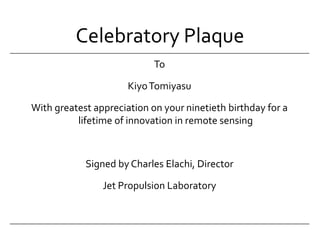 19GeoSync Instrument ConceptL-band single-polarization (HH) SAR