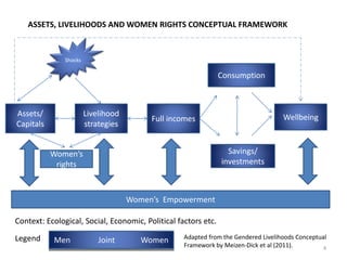 Evaluating the impacts of livestock microcredit and value chain programs on women's empowerment using the Women's Empowerment in Agriculture Index (WEAI)