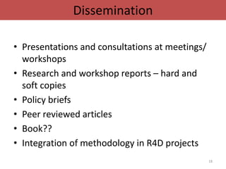 Identification and advocating for scaling partners: Integrating rights and livelihood programs while measuring empowerment using the Women’s Empowerment in Agriculture Index