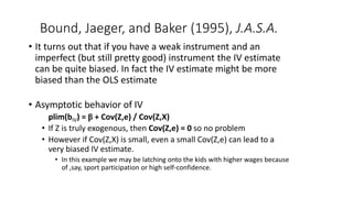 Weak and Imperfect Instruments(2).pptx