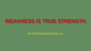 FR VICTOR EMMANUEL, S.J.
 