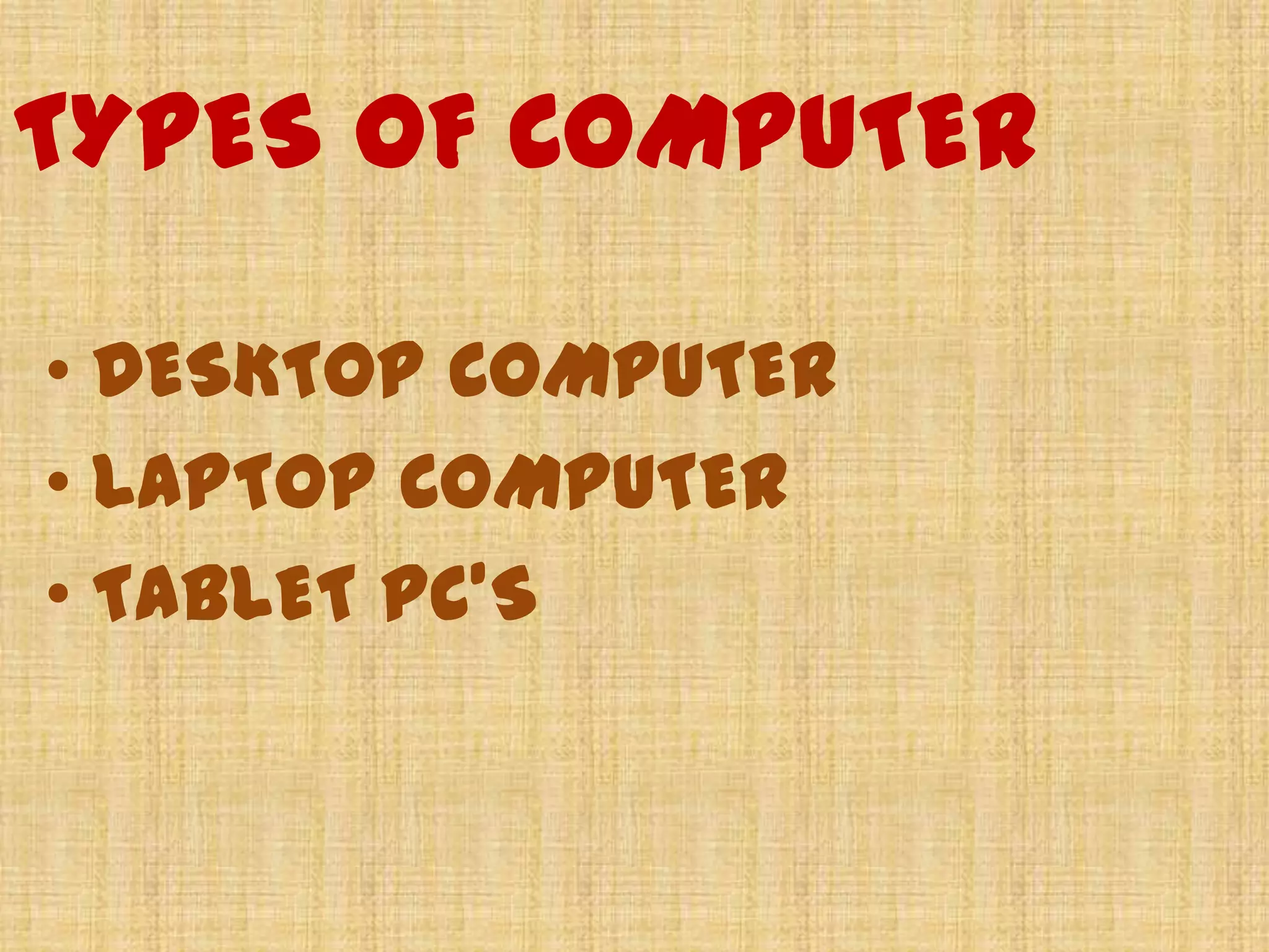 Weakness and strengths of computer | PPTX