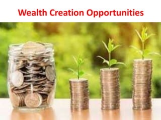 Wealth Creation Opportunities
 