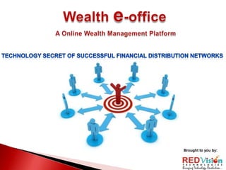 Wealth e-office A Online Wealth Management Platform Technology Secret of successful Financial Distribution networks Brought to you by: 